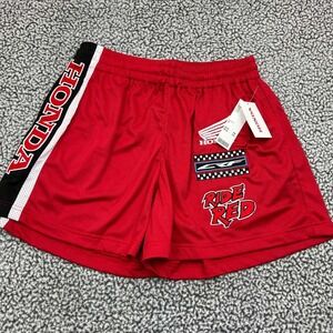 Honda Racing Athletic Shorts Men Extra Large Red Mesh Adult Outdoors New XL